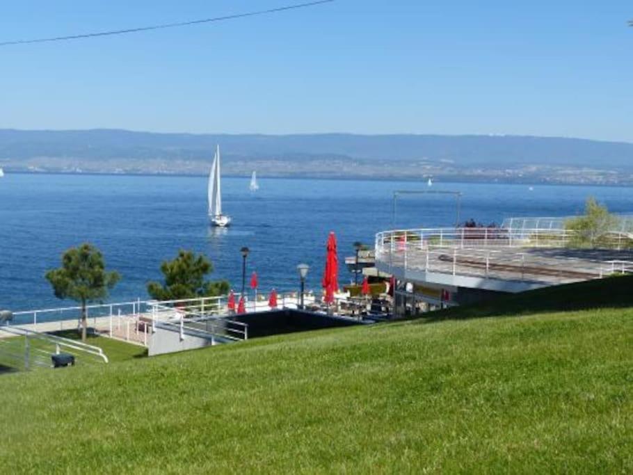 Appartement Au Sunrise Studio à Thonon-les-Bains Extérieur photo
